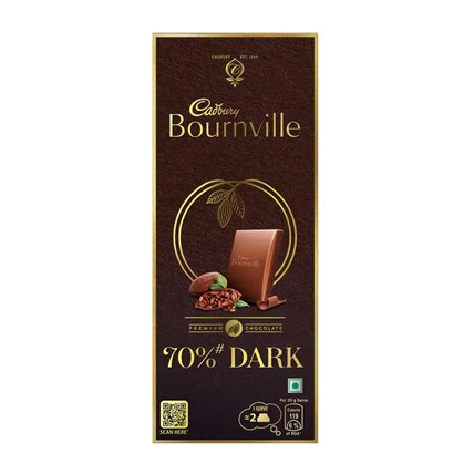 Cadbury Chocolate Bournville 70 Dark